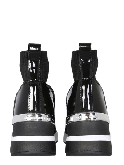 Shop Michael Michael Kors Michael Kors Sneaker "skyler" In Black