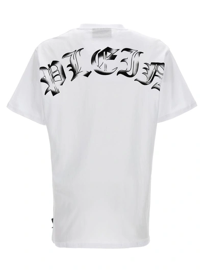 Shop Philipp Plein T-shirts In White/black