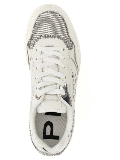 Shop Pinko 'portland' Sneakers In Silver