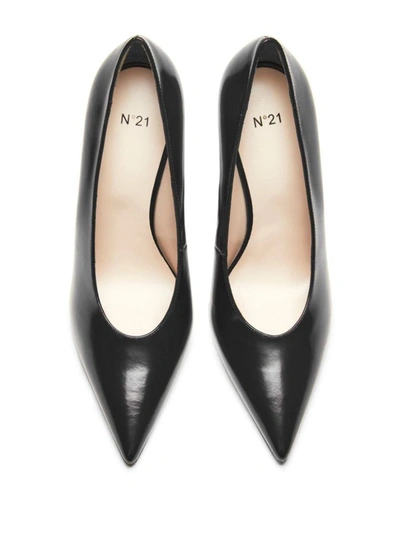 N°21 Pump Black In Black