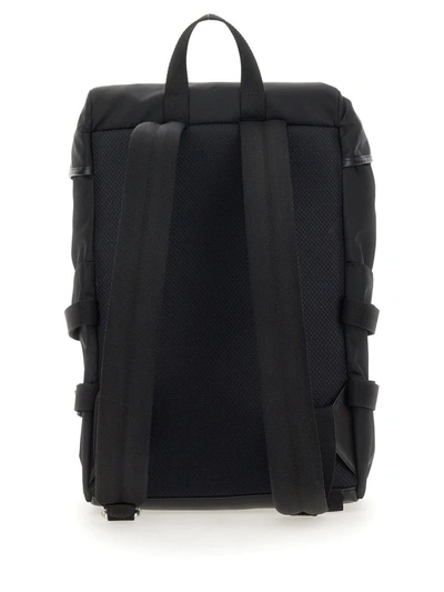 Shop Off-white Backpack With Logo In Black