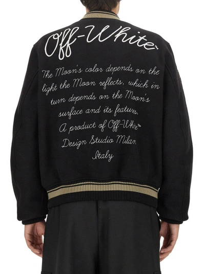 Off-white Bomber Jacket In Black