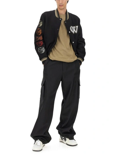 Off-white Bomber Jacket In Black