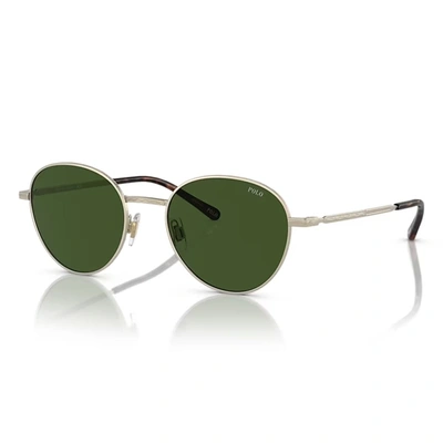 Shop Ralph Lauren Sunglasses In Gold