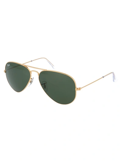 Shop Ray Ban Ray-ban Sunglasses In L0205 Gold
