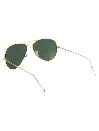 Shop Ray Ban Ray-ban Sunglasses In L0205 Gold