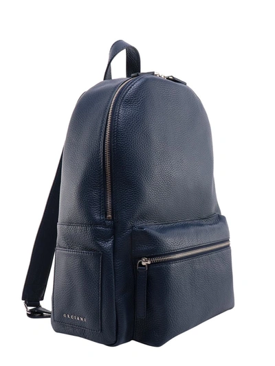 Shop Orciani Backpack In Blue