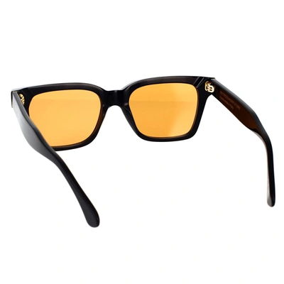 Retrosuperfuture Rectangular Frame Sunglasses In Black
