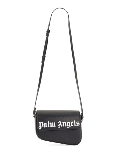 Shop Palm Angels Crash Bag With Logo In Multicolour