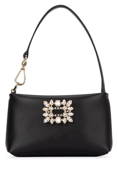 Shop Roger Vivier Clutch In Black