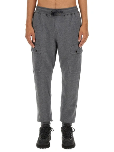 Shop Parajumpers Pants "black Stone" In Grey