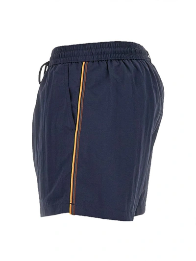 Shop Paul Smith Costume With Logo In Blue