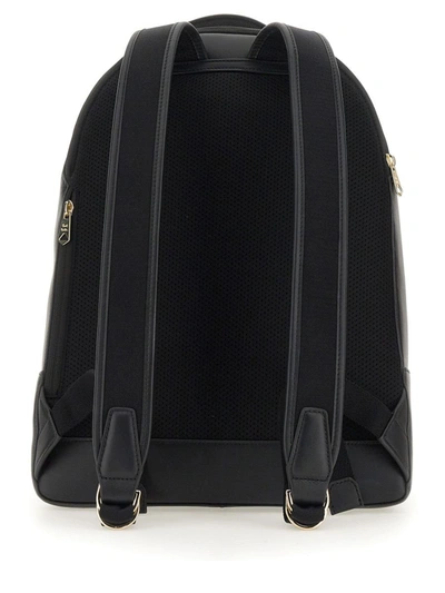 Shop Paul Smith Signature Stripe Backpack In Black