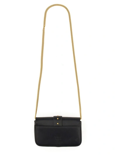 Pinko Designer Handbags Pocket Love One Bag In Black