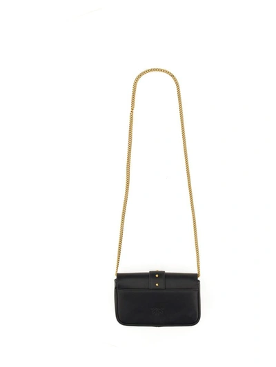 Pinko Designer Handbags Pocket Love One Bag In Black