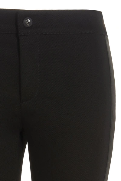 Shop Pucci Maxi Button Pants In Black