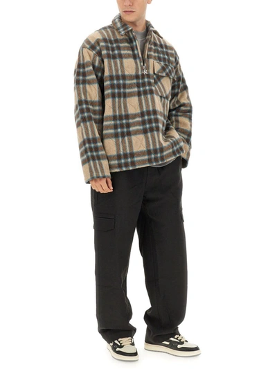 Shop Represent Plaid Shirt In Multicolour