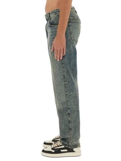 Shop Represent Straight Fit Jeans In Denim