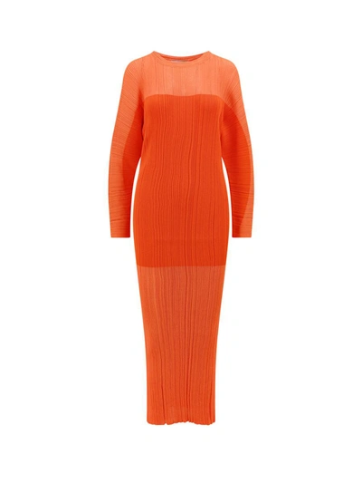 Shop Stella Mccartney Dress In Orange