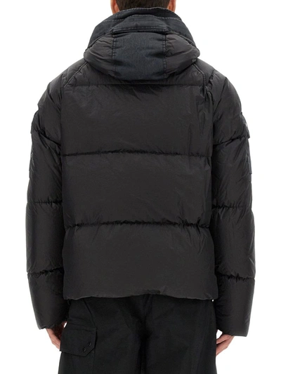 Shop Ten C "iced Combo" Jacket In Black