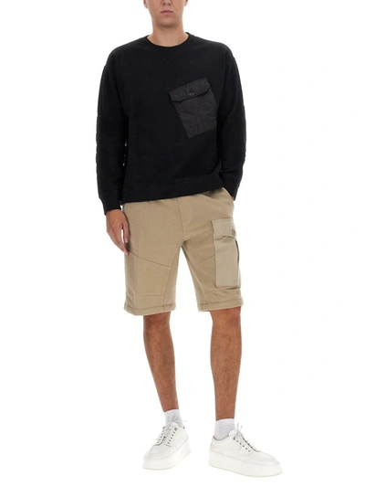 Shop Ten C Sweatshirt With Logo In Black