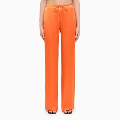 Shop Woera Trousers In Orange