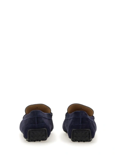 Shop Tod's City Moccasin In Blue