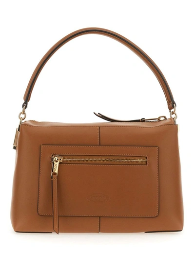 Shop Tod's Pannier Case Small In Brown