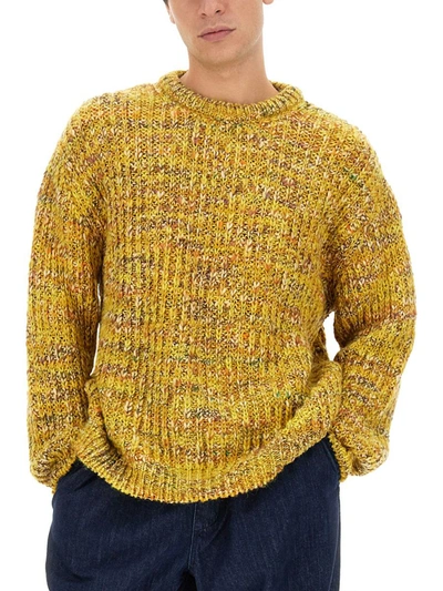 Shop Ymc You Must Create Ymc Granny Shirt In Yellow