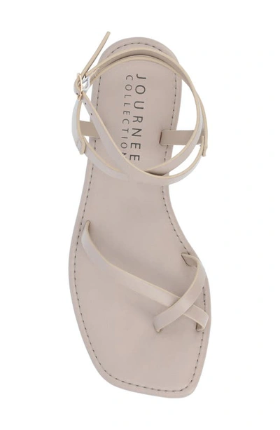 Shop Journee Collection Tru Comfort Charra Sandal In Taupe