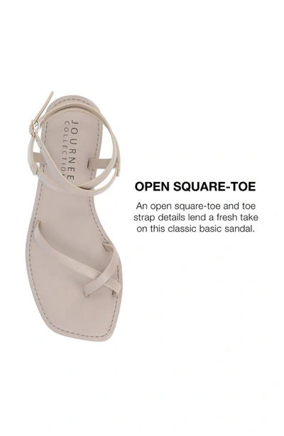 Shop Journee Collection Tru Comfort Charra Sandal In Taupe