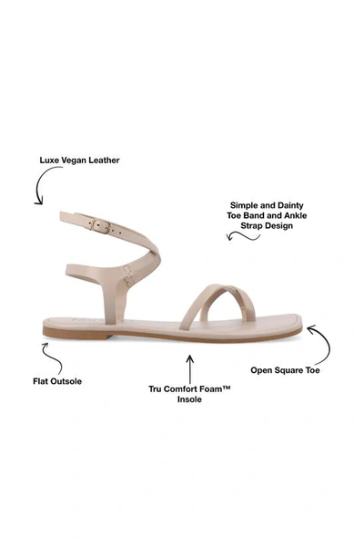 Shop Journee Collection Tru Comfort Charra Sandal In Taupe