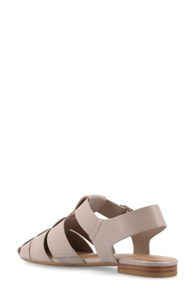 Journee Collection Collection Women's Tru Comfort Foam Cailinna Wide Width Flats In Taupe