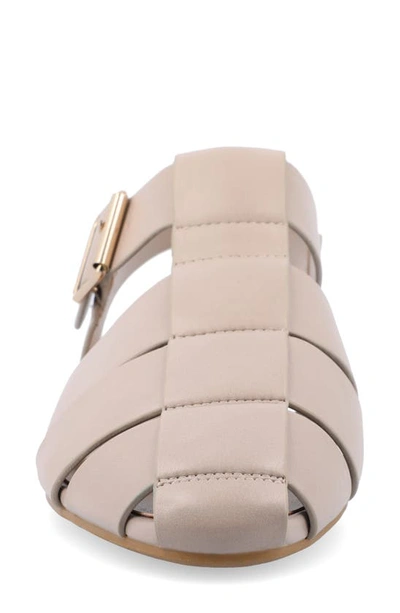 Journee Collection Collection Women's Tru Comfort Foam Cailinna Wide Width Flats In Taupe