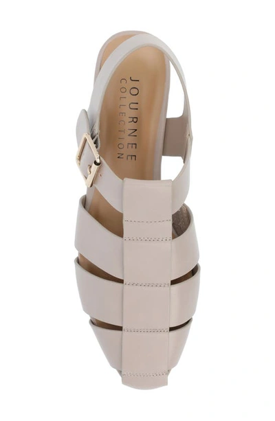Journee Collection Collection Women's Tru Comfort Foam Cailinna Wide Width Flats In Taupe