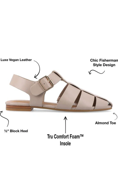 Journee Collection Collection Women's Tru Comfort Foam Cailinna Wide Width Flats In Taupe