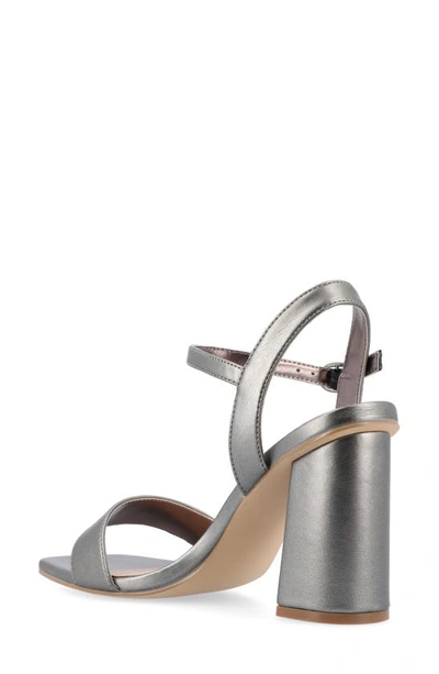 Journee Collection Tru Comfort Foam Tivona Sandal In Pewter