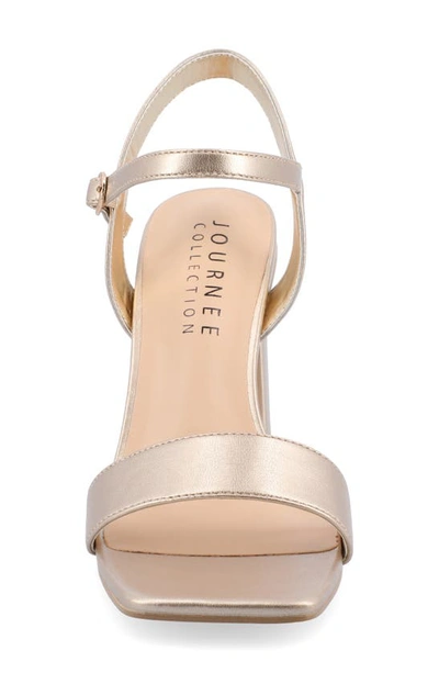 Journee Collection Tru Comfort Foam Tivona Sandal In Gold