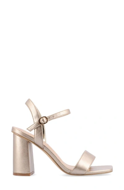 Journee Collection Tru Comfort Foam Tivona Sandal In Gold