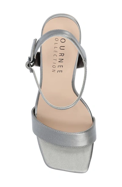 Journee Collection Tru Comfort Foam Tivona Sandal In Pewter