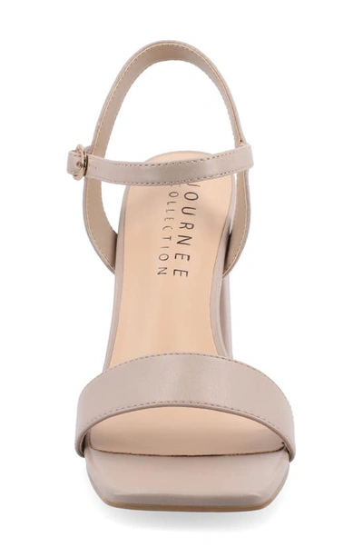 Journee Collection Tru Comfort Foam Tivona Sandal In Taupe
