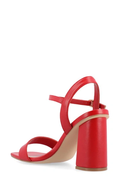 Journee Collection Tru Comfort Foam Tivona Sandal In Red