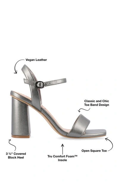 Journee Collection Tru Comfort Foam Tivona Sandal In Pewter
