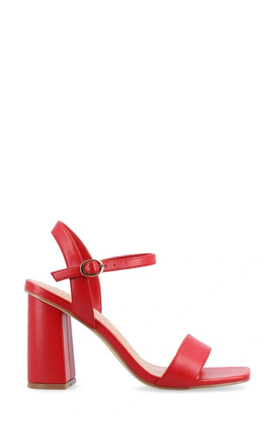 Journee Collection Tru Comfort Foam Tivona Sandal In Red