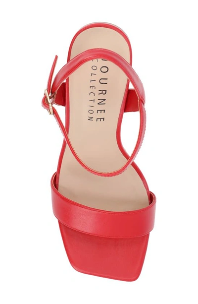 Journee Collection Tru Comfort Foam Tivona Sandal In Red