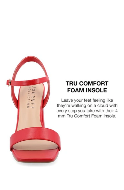 Journee Collection Tru Comfort Foam Tivona Sandal In Red