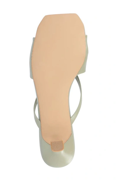 Journee Collection Women's Starling Kitten Heel Slip On Sandals In Sage