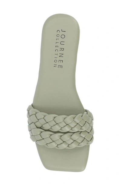 Shop Journee Collection Tru Comfort Sawyerr Sandal In Sage