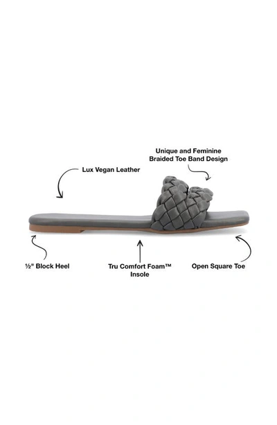 Shop Journee Collection Tru Comfort Sawyerr Sandal In Grey