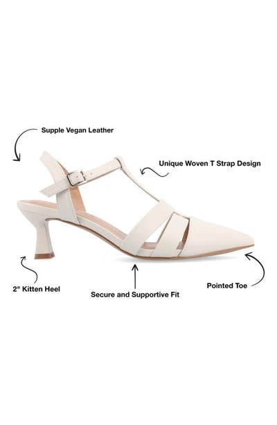 Journee Collection Jazlynn Pump In Stone